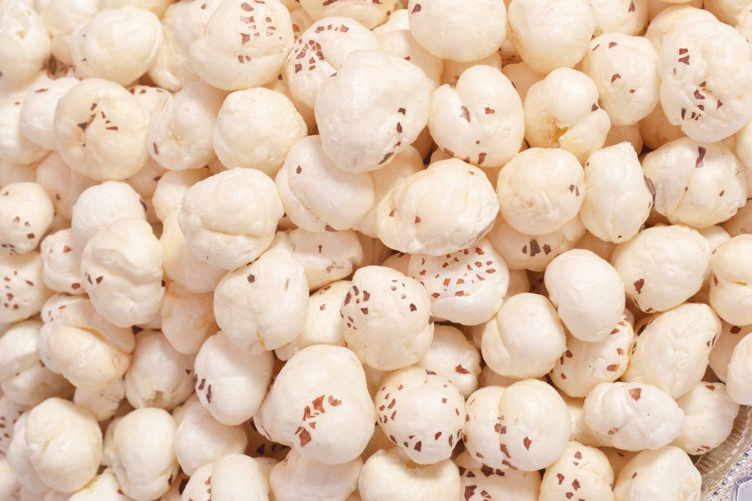 Premium fox nuts also known as makhana
